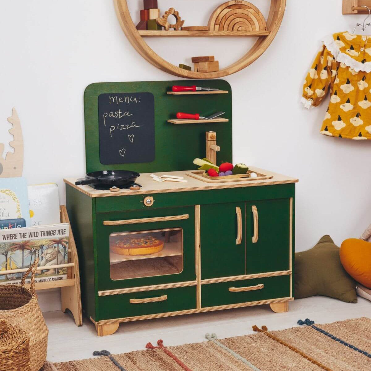 Wooden Play Kitchen, photo 9 of 10