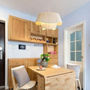 GobekUsa Cream White Double Pendant Lamp for Elegant Living Spaces