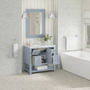 James Martin Breckenridge 36" Single Bathroom Vanity, Serenity Blue