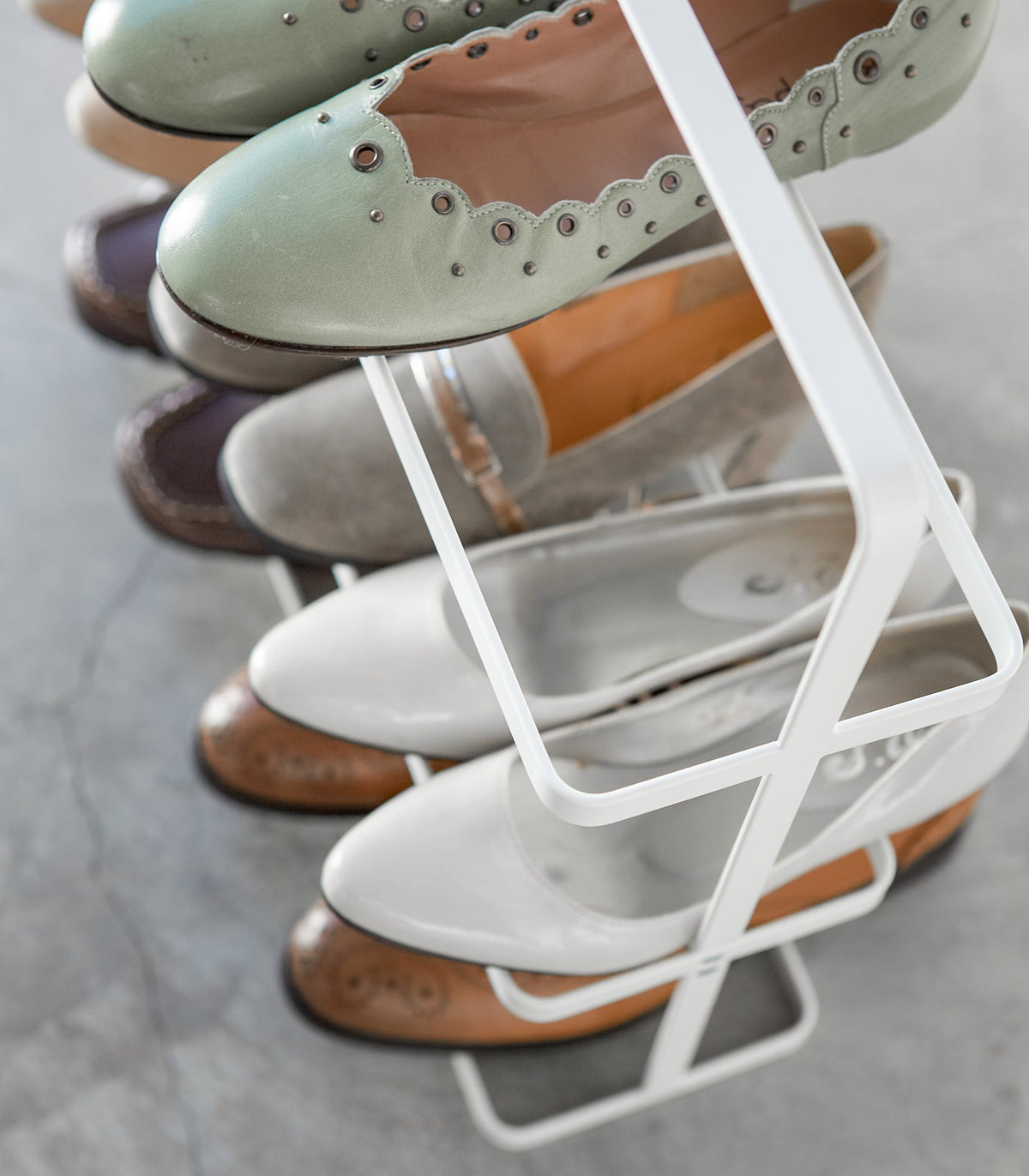 Shoe Rack (18" H)  - Steel, photo 3 of 12
