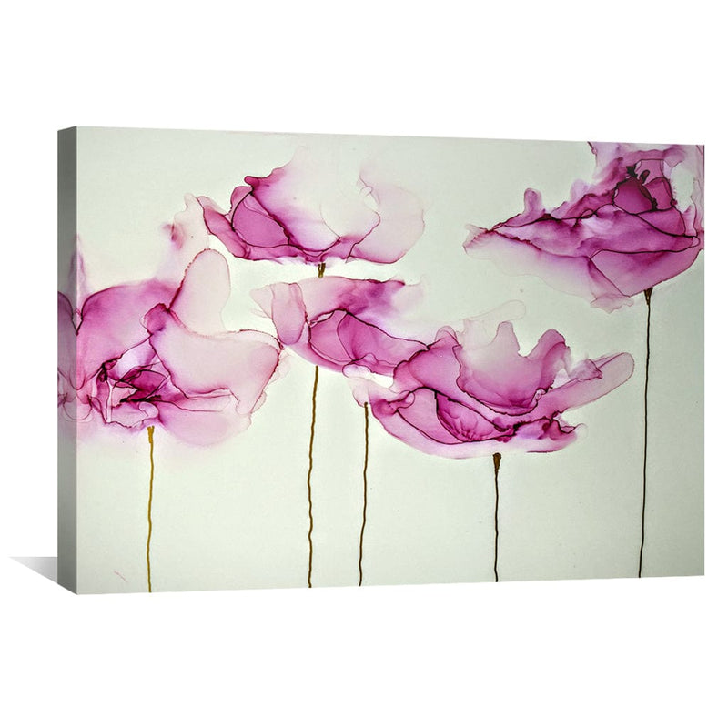 Plum Whispers Canvas