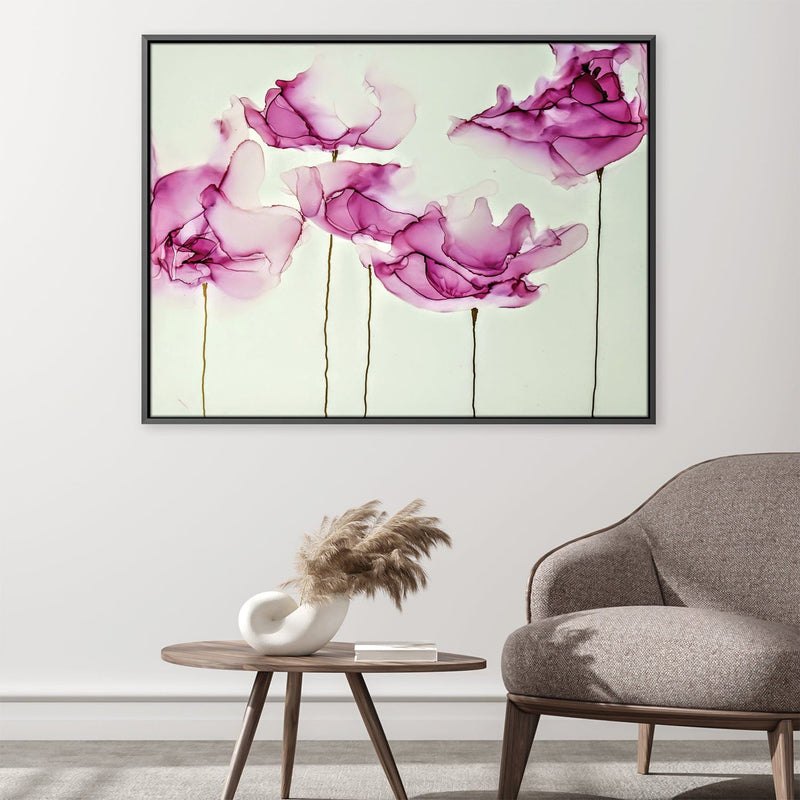 Plum Whispers Canvas