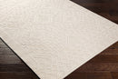 Plumtree 3D White Outdoor Rug