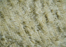 Plush Beni Ourain 12.5x15 Ivory and Moss Olive Moroccan Rug Made with fine Wool by The Rug Decor