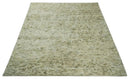 Plush Beni Ourain 12.5x15 Ivory and Moss Olive Moroccan Rug Made with fine Wool by The Rug Decor