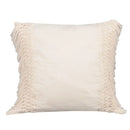 Plush black & white houndstooth cushion cover bedroom bow pillow by Decorbites
