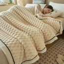GobekUsa Cozy Flannel Fleece Blanket for Warm Autumn Winter Sleep