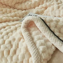 GobekUsa Cozy Flannel Fleece Blanket for Warm Autumn Winter Sleep