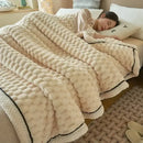 GobekUsa Cozy Flannel Fleece Blanket for Warm Autumn Winter Sleep