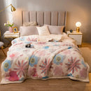 GobekUsa Double-Sided Fleece Wool Blanket