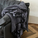 GobekUsa Camouflage Knitted Throw Blanket