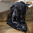 GobekUsa Camouflage Knitted Throw Blanket