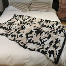 GobekUsa Camouflage Knitted Throw Blanket