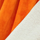 GobekUsa Double-Layer Warm Blanket: Flannel & Lamb Wool Sofa Blanket