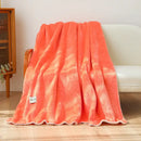 GobekUsa Double-Layer Warm Blanket: Flannel & Lamb Wool Sofa Blanket