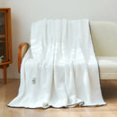GobekUsa Double-Layer Warm Blanket: Flannel & Lamb Wool Sofa Blanket