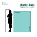 GobekUsa Electric Heated Blanket Throw: 10 Temp Settings, Auto Shut Off, Machine Washable