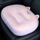 Plush gray cat shark cushion kids room seat pad by Decorbites