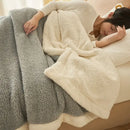 GobekUsa Coral Fleece Blanket: Super Soft Single Size Sofa Cover for Office, Cozy Nap Blanket
