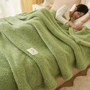 GobekUsa Coral Fleece Blanket: Super Soft Single Size Sofa Cover for Office, Cozy Nap Blanket