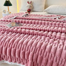 GobekUsa Bamboo Velvet Blanket: Soft Flannel Sofa Cover & Shawlecessory