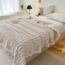 GobekUsa Bamboo Velvet Blanket: Soft Flannel Sofa Cover & Shawlecessory