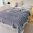 GobekUsa Bamboo Velvet Blanket: Soft Flannel Sofa Cover & Shawlecessory