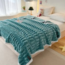 GobekUsa Bamboo Velvet Blanket: Soft Flannel Sofa Cover & Shawlecessory