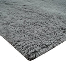 Gray Hand Woven Wool Area Rug - Modern Solid Design Contemporary by The Rug Decor