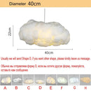 GobekUsa Cloud LED Chandelier Light for Kids room Nursery School