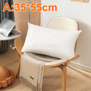 Plush white cotton-padded pillow core living room cushion insert by Decorbites