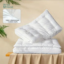 GobekUsa Double Layer Fiber Pillow: Soft & Fluffy Hotel Adult Neck Pillow for All Sleepers