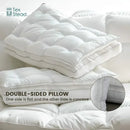 GobekUsa Double Layer Fiber Pillow: Soft & Fluffy Hotel Adult Neck Pillow for All Sleepers