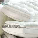 GobekUsa Double Layer Fiber Pillow: Soft & Fluffy Hotel Adult Neck Pillow for All Sleepers