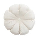 GobekUsa 3D Flowers Pillows - White Petal Cushions for Home Decor in 50x50cm Size