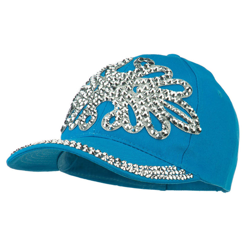 Stone Paisley Motif Baseball Cap