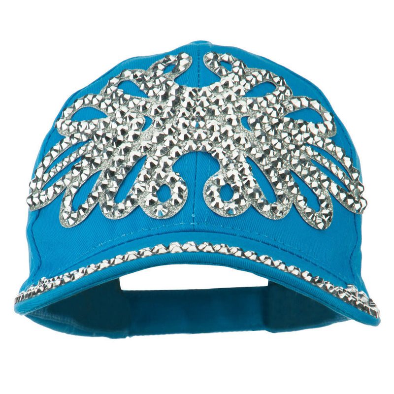 Stone Paisley Motif Baseball Cap