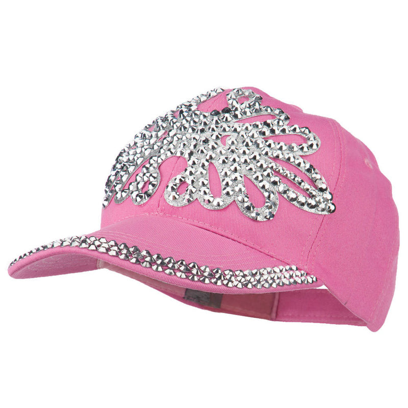 Stone Paisley Motif Baseball Cap