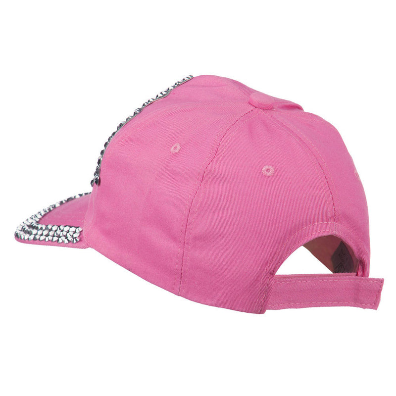 Stone Paisley Motif Baseball Cap