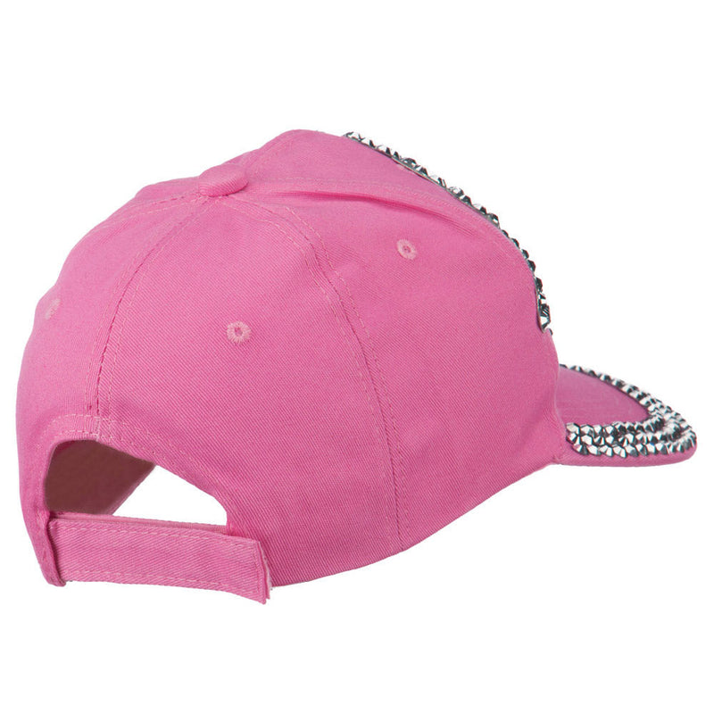 Stone Paisley Motif Baseball Cap