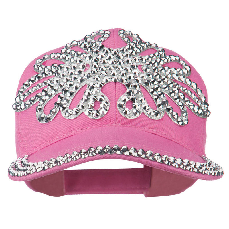 Stone Paisley Motif Baseball Cap
