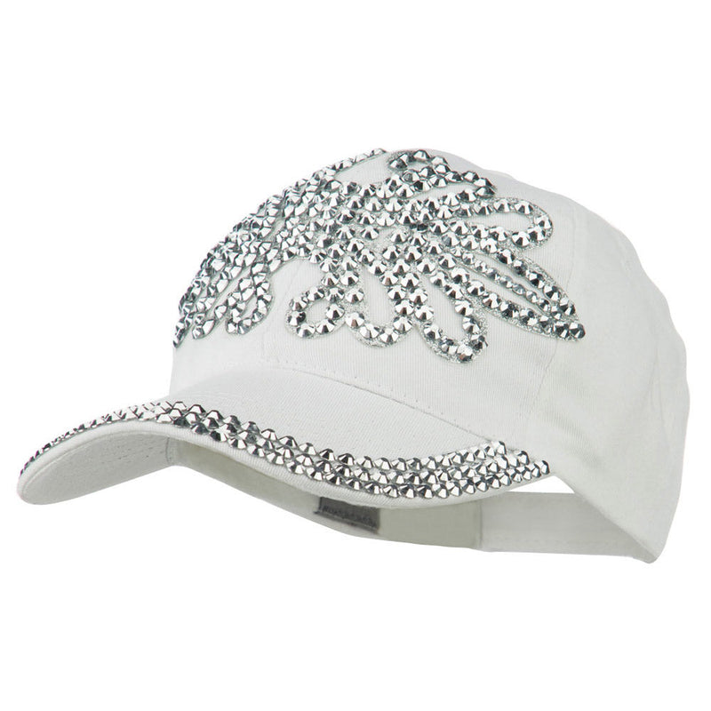 Stone Paisley Motif Baseball Cap