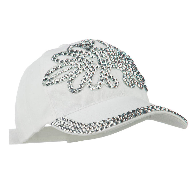 Stone Paisley Motif Baseball Cap