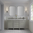 James Martin Brittany 60" Double Bathroom Vanity, Urban Gray