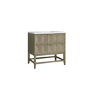 James Martin Emmeline 36" Single Bathroom Vanity, Pebble Oak