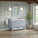 James Martin Breckenridge 48" Single Bathroom Vanity, Serenity Blue