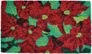 Poinsettia PVC Doormat