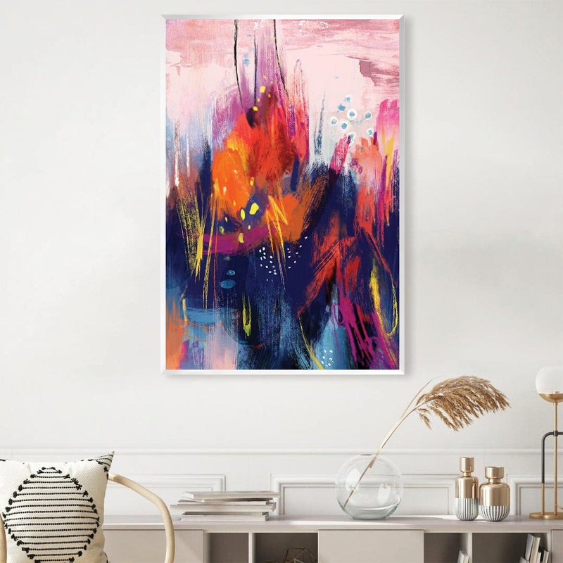 Pointed Colors Canvas