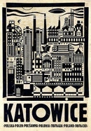GobekUsa Poland City Landmarks Canvas Wall Art