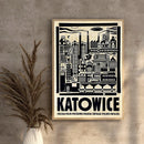 GobekUsa Poland City Landmarks Canvas Wall Art